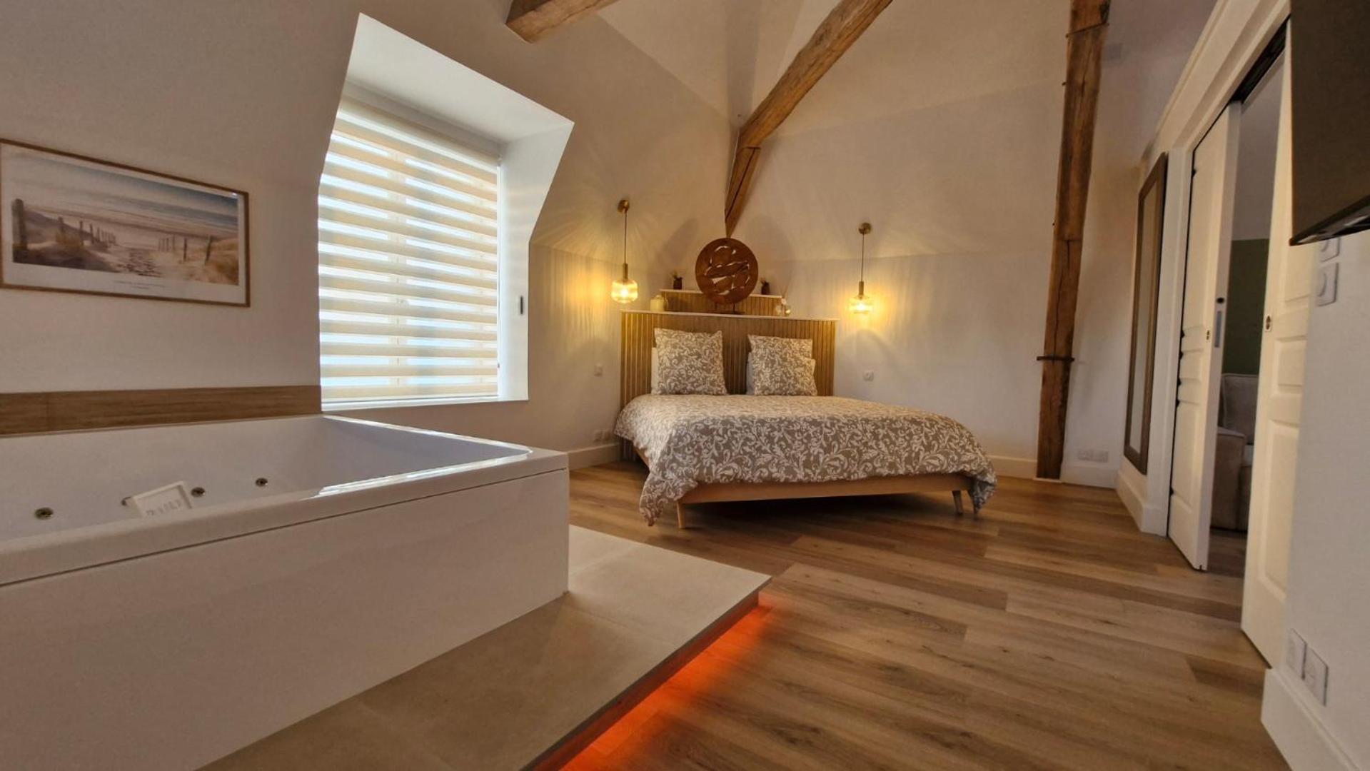 La Suite Nature Jacuzzi Au Coeur Du Chateau De Boissettes Luaran gambar